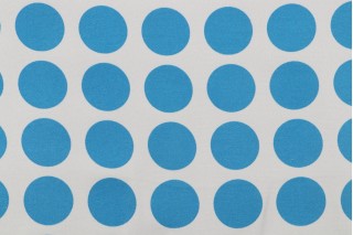 Great Spot Printed Polyester Outdoor Fabric in Blue 