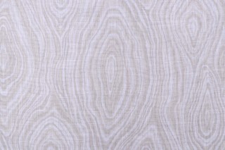 Fabricut Jaclyn Smith Home JSP5 Printed Linen Blend Drapery Fabric in Latte 