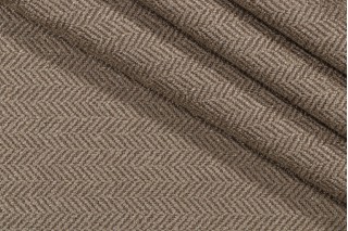 Thibaut Ellis Herringbone W72952 Woven Upholstery Fabric in Bark