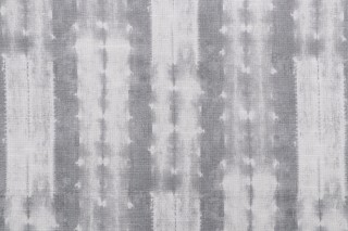 Ellen Degeneres Cap De Pera Printed Cotton Drapery Fabric in Smoke