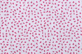 Premier Prints Ira-Slub Canvas Printed Cotton Drapery Fabric in Flamingo
