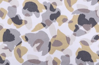 Robert Allen Graphic Colors Printed Cotton Drapery Fabric in Citrus