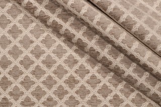 Thibaut Cambridge W73751 Woven Chenille Upholstery Fabric in Flax
