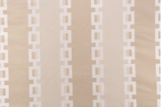 Anna French Key Stripe AW1372 Woven Decorator Fabric in Cream