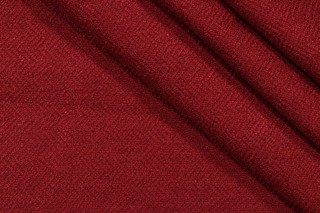 Thibaut Ellis Herringbone W72957 Woven Upholstery Fabric in Claret