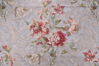 PK Lifestyles Sri Lanka Printed Cotton Drapery Fabric in Blush
