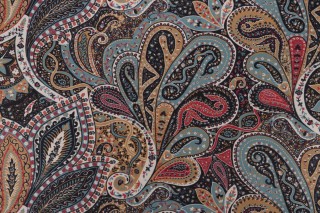 P Kaufmann Milos Printed Cotton Drapery Fabric in Lakeland 