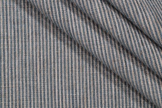 P Kaufmann Bottom Line Woven Chenille Upholstery Fabric in Storm 
