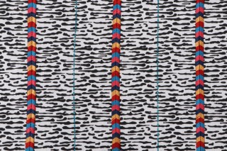 P Kaufmann Kahl Printed & Embroidered Drapery Fabric in Confetti 