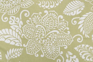 Thibaut Waterbury F99267 Printed Drapery Fabric in Green