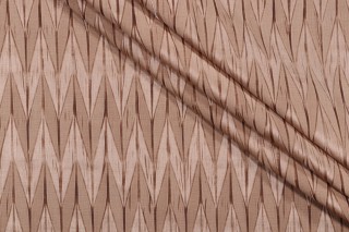 PK Lifestyles Orikata Textured Cotton Polyester Decorator Fabric in Bronze