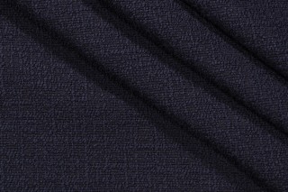 PK Lifestyles Cirrus Textured Woven Upholstery Fabric in Navy