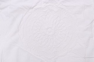 Aristica Matelasse Upholstery Fabric in Angora