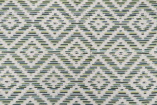 Romo Estero Woven Polypropylene Outdoor Fabric in Basil