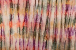 Hamilton Tree Bark Hand-Printed Cotton Drapery Fabric in Fall 