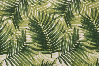 Tommy Bahama Escape Route Printed Polyester Outdoor Fabric in Jade