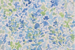 PK Lifestyles Pretty Palette Printed Cotton Drapery Fabric in Luna