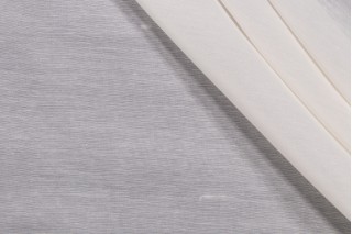 Batiste Sheer Woven Drapery Fabric in Cream