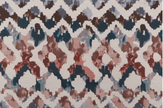 Ashton Woven Outdoor Fabric in Rosewood