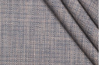 Richloom Platinum Collection Madras Woven Upholstery Fabric in Ocean