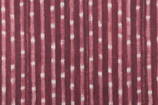 P Kaufmann Dalian Printed Polyester Drapery Fabric in Claret