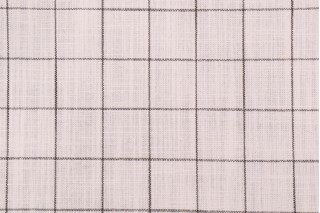 PK Lifestyles Concord Pane Woven Upholstery Fabric in Domino