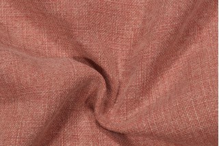 PK Lifestyles Vintage Linen Woven Decorator Fabric in Clay