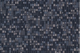 Covington Rothko Woven Decorator Fabric in 55-Navy