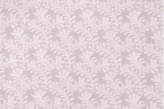 Waverly Milly Printed Cotton Drapery Fabric in Cloud