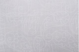 Valiant Fabrics Tristan Embroidered Drapery Fabric in Linen