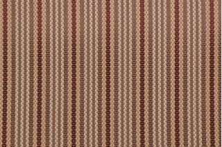 Phifertex Small Vertical Stripe Woven Vinyl Mesh Sling Chair Outdoor Fabric in Garnet