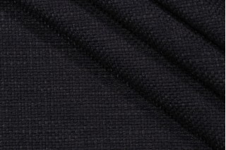 Kaufmann Vivienne Performance Woven Upholstery Fabric in Onyx