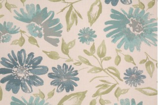 Sunbrella 45760-0002 Violetta Solution Dyed Acrylic Outdoor Fabric in Baltic