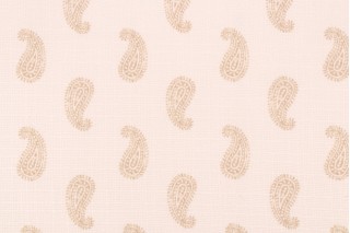 PK Lifestyles Simple Stamp Performance Plus Printed Polyester Drapery Fabric in Gold