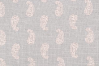 PK Lifestyles Simple Stamp Performance Plus Printed Polyester Drapery Fabric in Mist