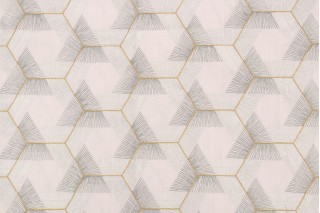Valiant Fabrics Colony Embroidered Drapery Fabric in Spa