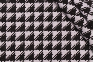Covington Try Angles Woven Chenille Upholstery Fabric in 99-Onyx