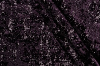 PK Lifestyles Splendor Velvet Upholstery Fabric in Aubergine