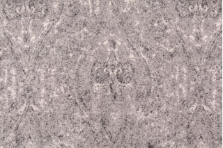 Robert Allen Ogee Paisley Upholstery Fabric in Pewter