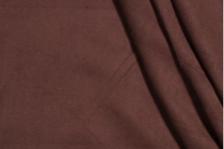 Ramtex Global Suede Woven Lightweight Suede Drapery Fabric in Chocolate