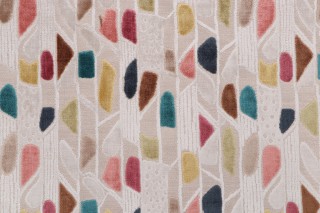 Hamilton Waldo Velvet Upholstery Fabric in Jewel 