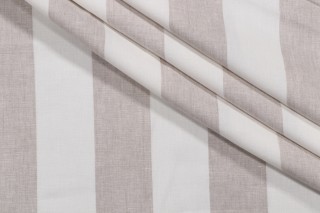 Lino Textiles Montauk Woven Linen Decorator Fabric in Oatmeal 
