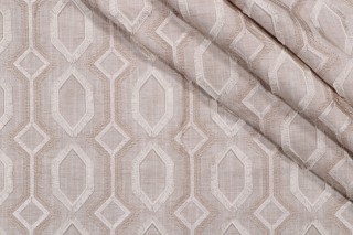 1 Yard Waverly Maisie Embroidered Drapery Fabric in Smoke