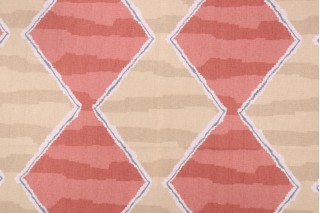 Robert Allen Gustavian Printed Cotton Drapery Fabric in Prairie