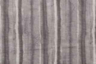 Ellen Degeneres Kumo Stripe Printed Drapery Fabric in Pewter