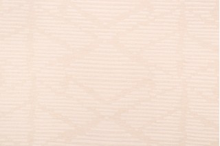 Novogratz Mirage Woven Chenille Upholstery Fabric in Cream