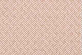 PK Lifestyles Fretwork Woven Upholstery Fabric in Linen