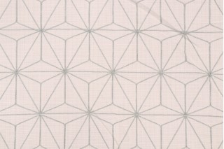 Valiant Fabrics Crosby Embroidered Drapery Fabric in Spa
