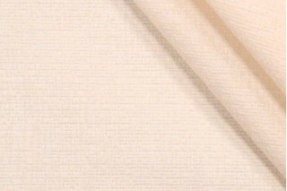 Terrasol-Rio Woven Chenille Outdoor Fabric in Ecru