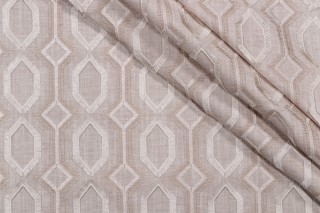 Waverly Maisie Emb Embroidered Drapery Fabric in Smoke